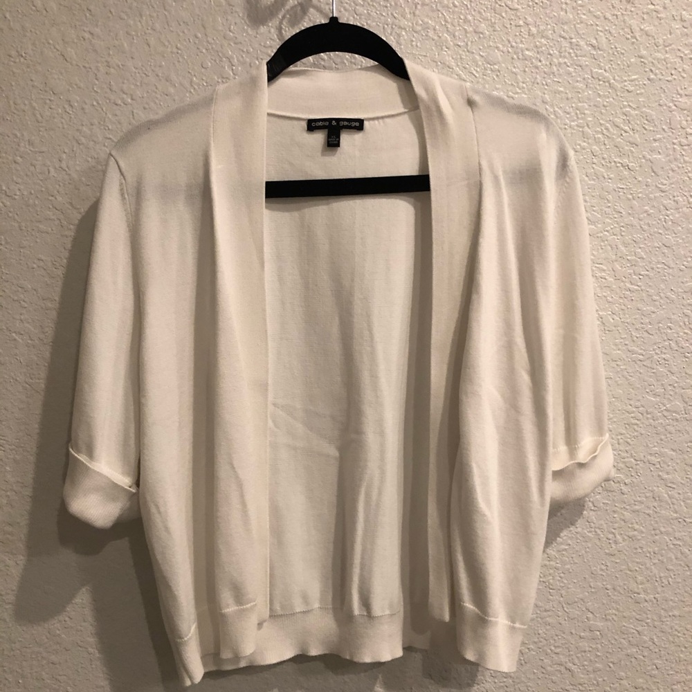 Crop knit Cardigan size XL